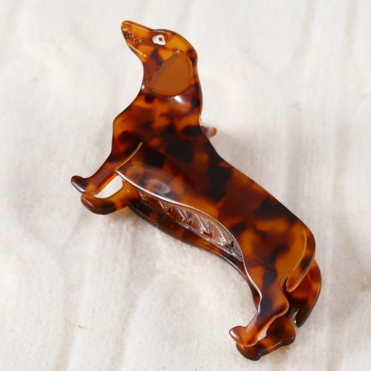 Puppy-Shaped Hair Claw Clip