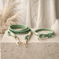 Rope Collar & Hands-Free Leash Set