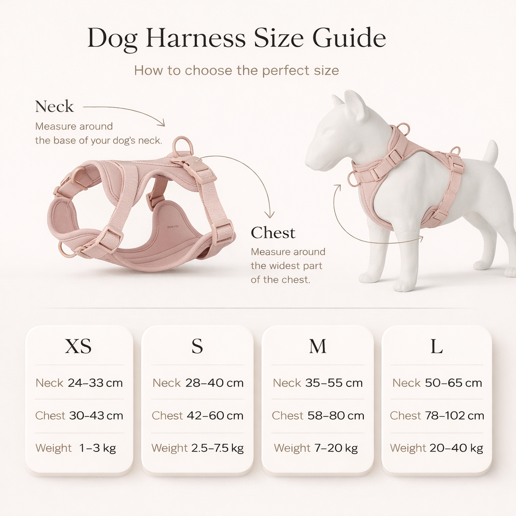 No-Pull Dog Harness – Front & Back Leash Attachments