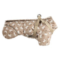 Winter Dog Jacket with Built-In Harness
