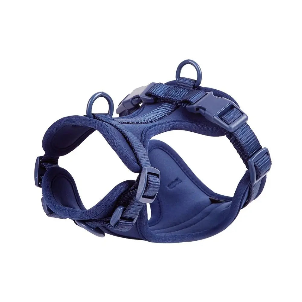 No-Pull Dog Harness – Front & Back Leash Attachments