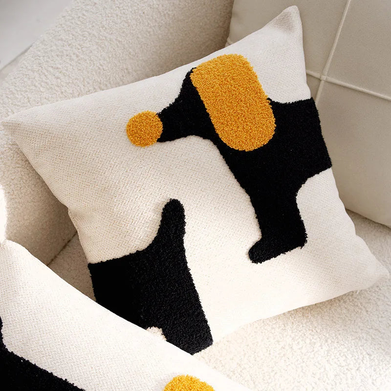 Dog Throw Pillow/Cushion Cover (45×45 cm)