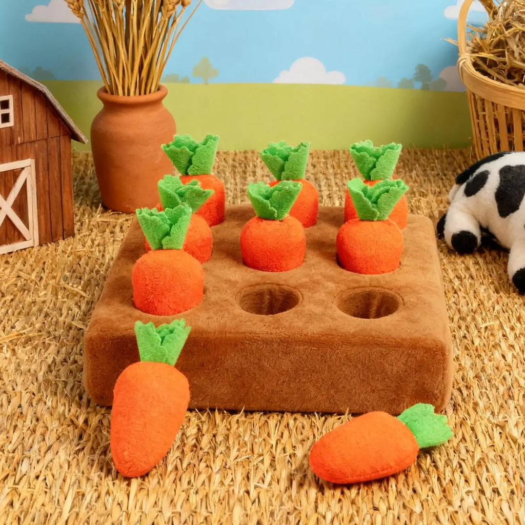 Dog Snuffle Mat Carrot Puzzle