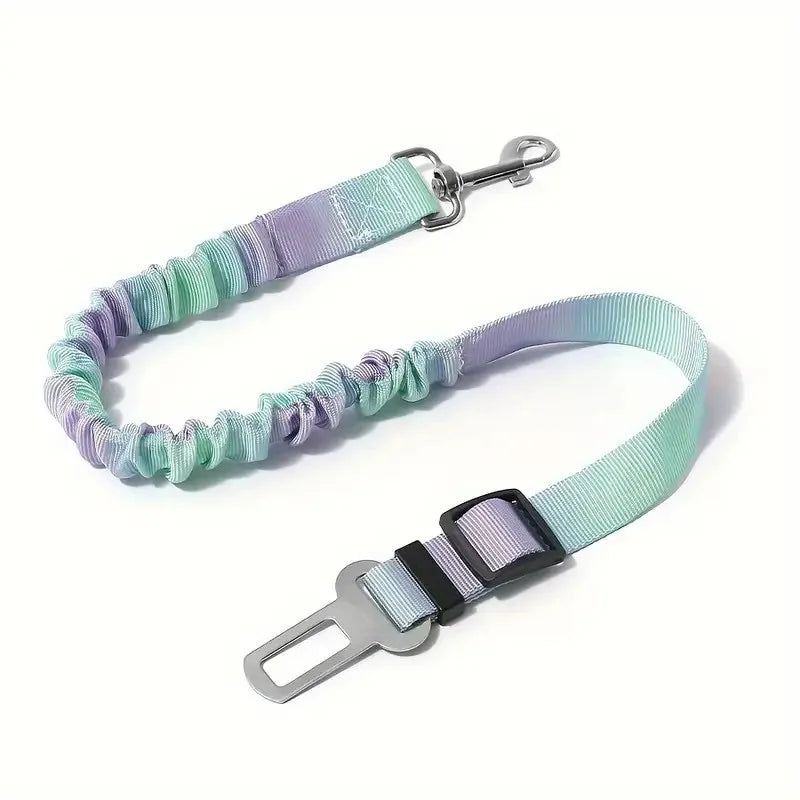 Dog Car Safety Belt "Rainbow"