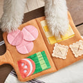 Dog Snuffle Mat Puzzle Toy "Menu" – Slow Feeder Plush Enrichment Toy for Dogs