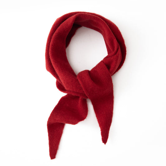 Women’s Cashmere Wool Triangle Scarf – Elegant Winter Essential