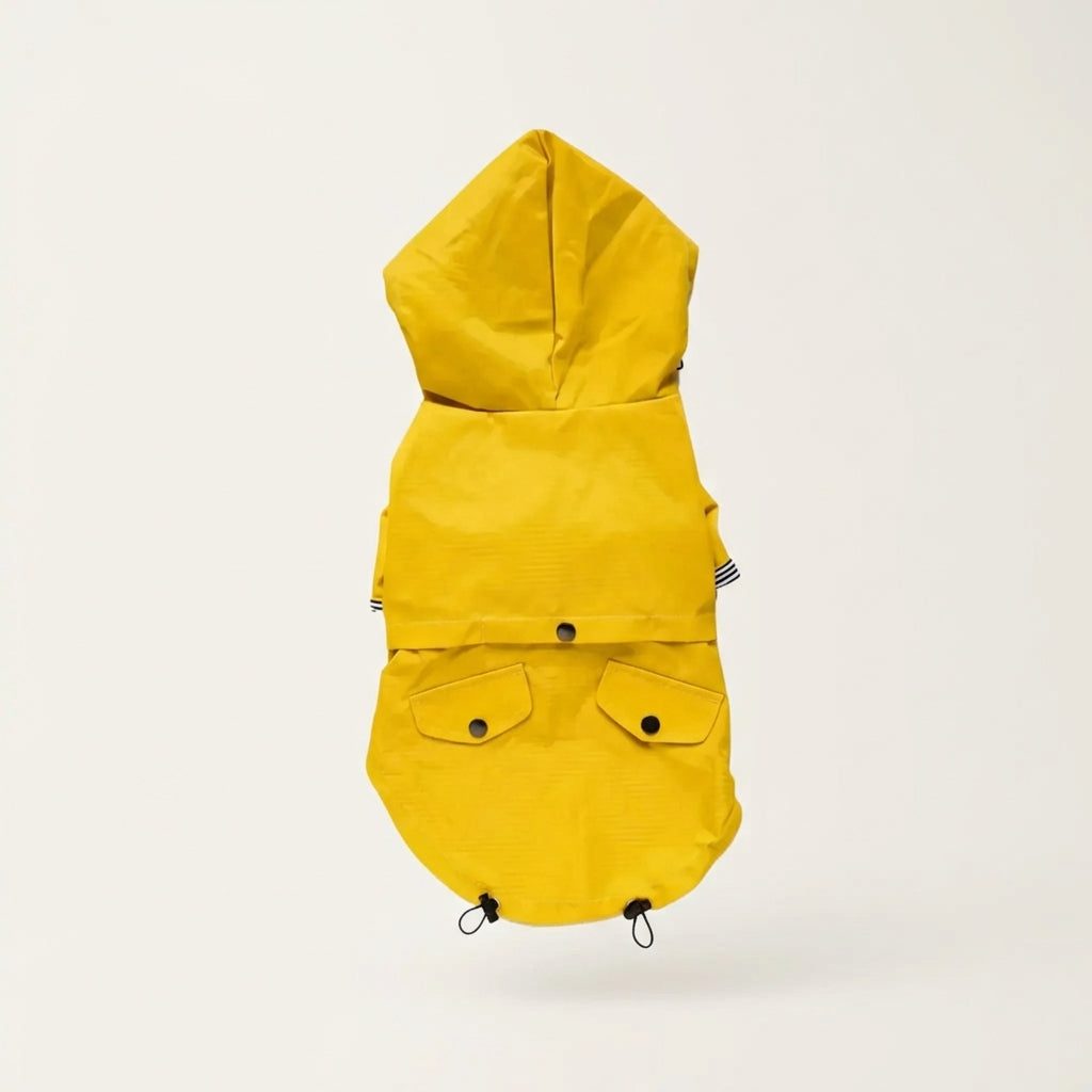 Waterproof Yellow Dog Raincoat